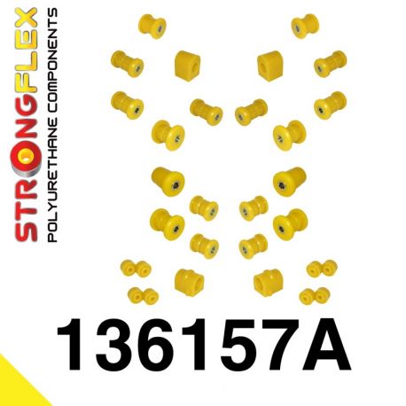 STRONGFLEX 136157A: SADA - kompletná sada silentblokov SPORT