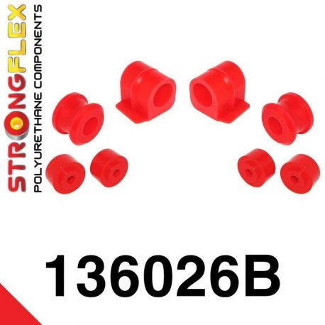 STRONGFLEX 136026B: PREDNÝ stabilizátor - sada silentblokov