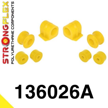 STRONGFLEX 136026A: PREDNÝ stabilizátor - sada silentblokov SPORT