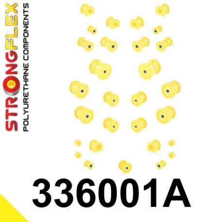 336001A: SADA - kompletná sada silentblokov SPORT - - STRONGFLEX