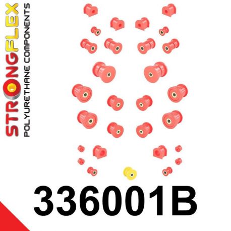 336001B: SADA - kompletná sada silentblokov - - STRONGFLEX