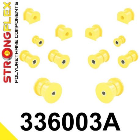 336003A: SADA - silentbloky zadnej nápravy SPORT - - STRONGFLEX