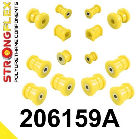 STRONGFLEX 206159A: KOMPLETNÁ SADA silentblokov SPORT