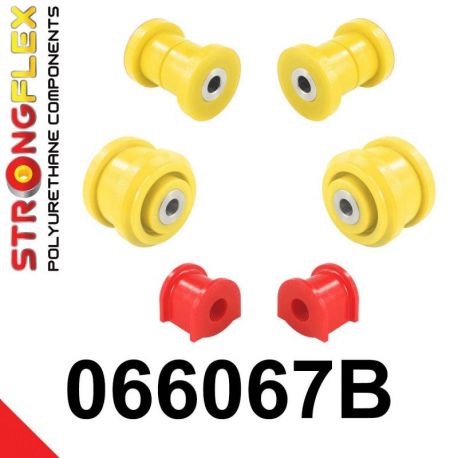 STRONGFLEX 066067B: PREDNÁ náprava - SADA silentblokov