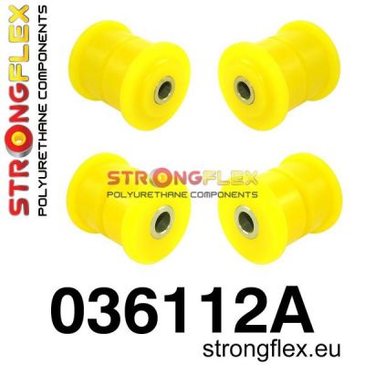 STRONGFLEX 036112A: ZADNÉ vlečené rameno - sada silentblokov SPORT