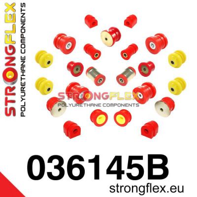 STRONGFLEX 036145B: SADA - kompletná sada silentblokov E46